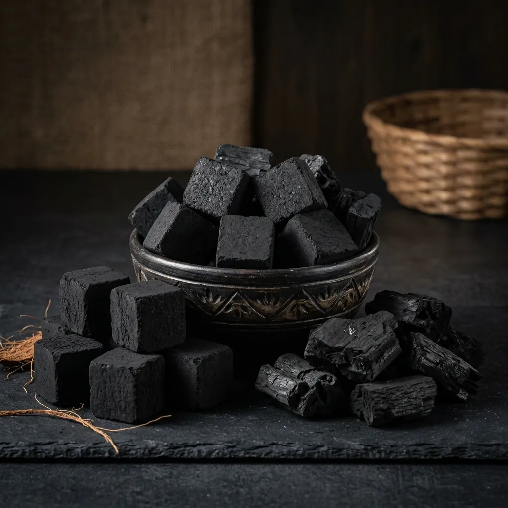 Premium Coconut Shell Charcoal Briquettes