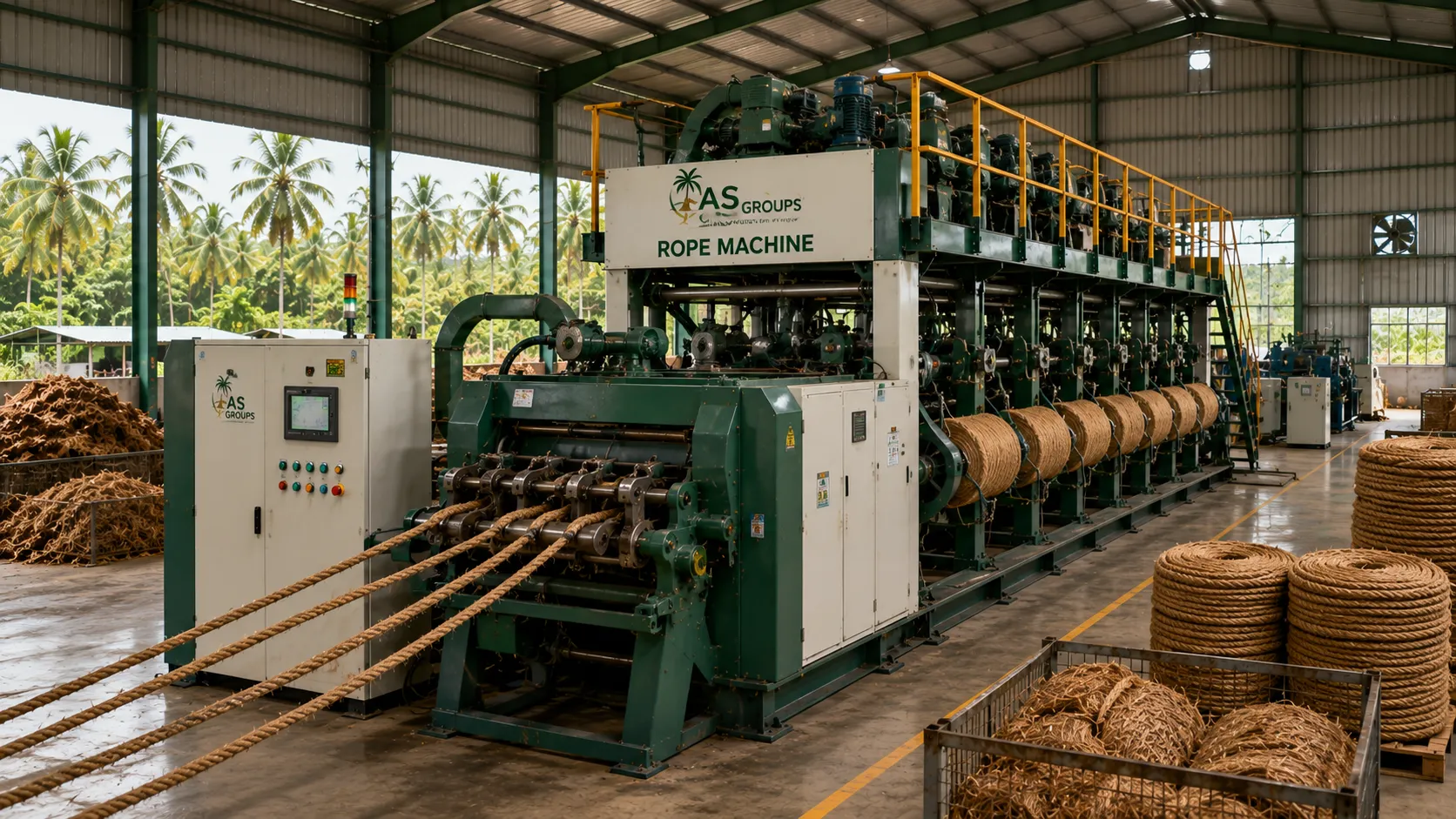 Rope machine