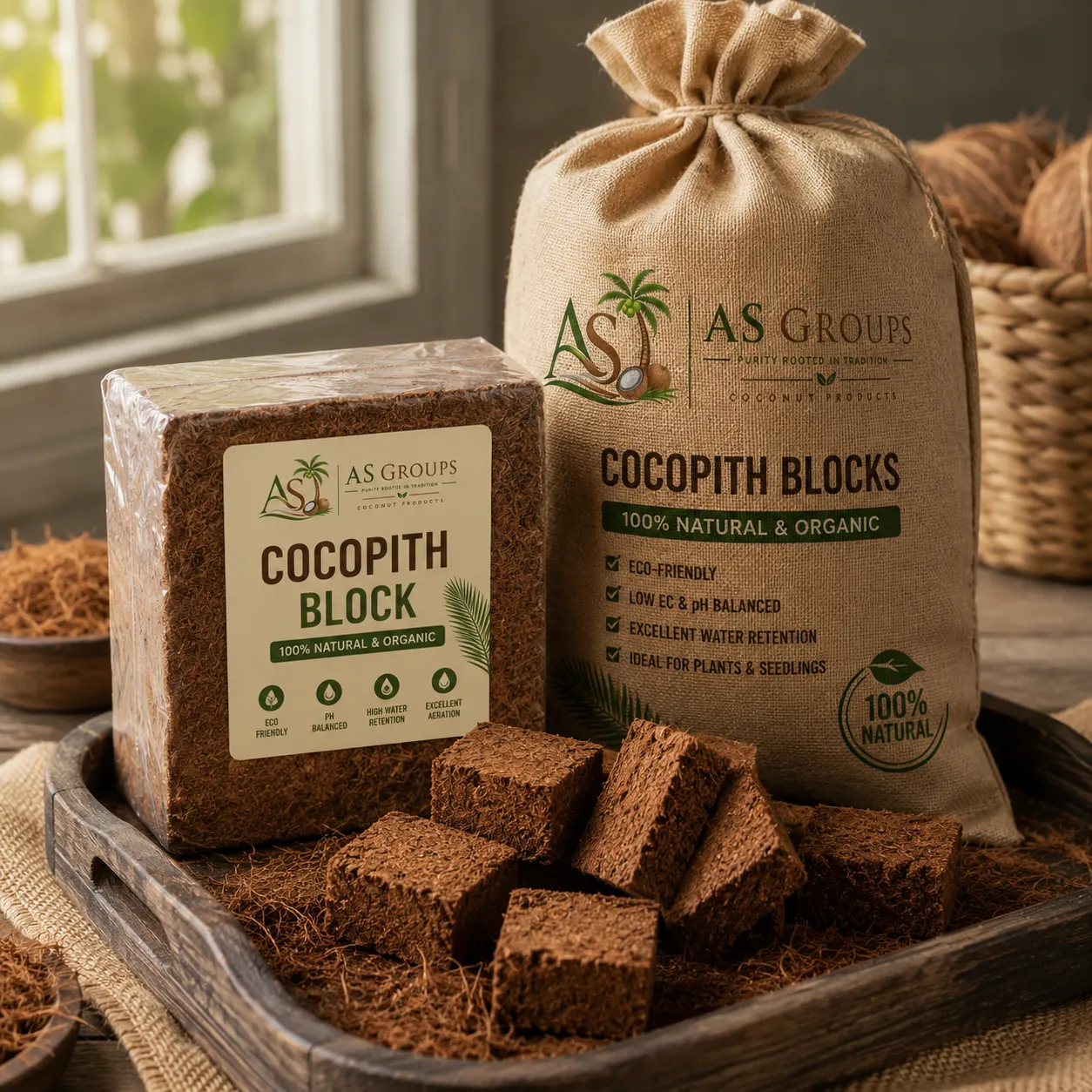 Cocopith Blocks & Bags